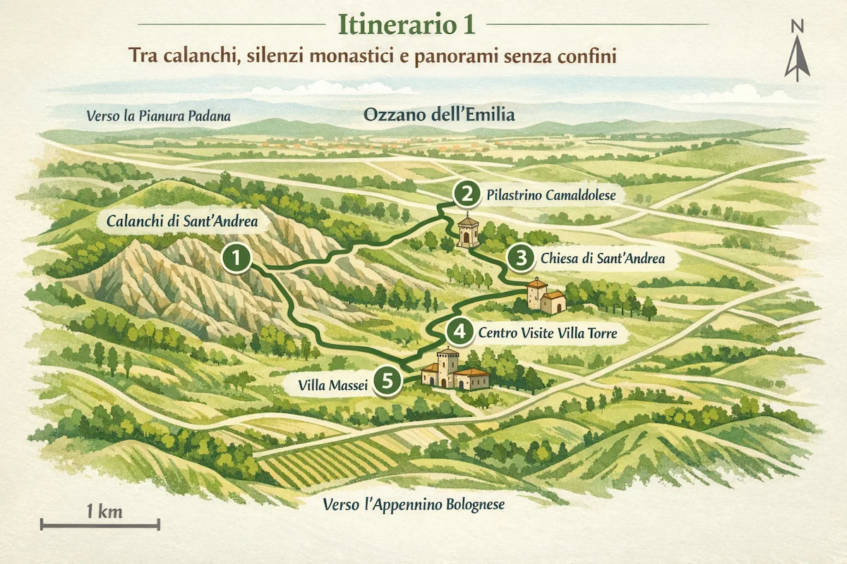 Pro Loco Ozzano dell'Emilia itinerario 1